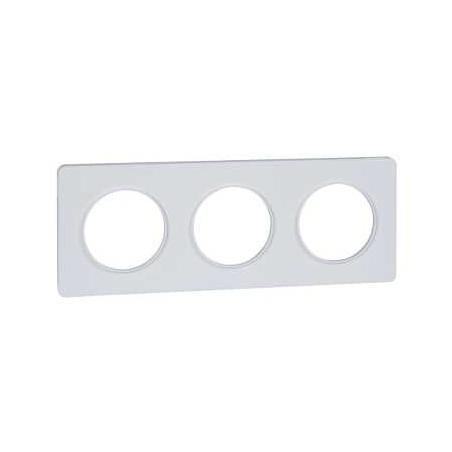 Odace Touch plaque Blanc horiz. ou vert. entraxe 71mm SCHNEIDER