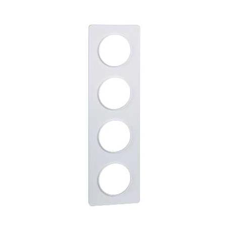 Odace Touch plaque Blanc horiz. ou vert. entraxe 71mm SCHNEIDER