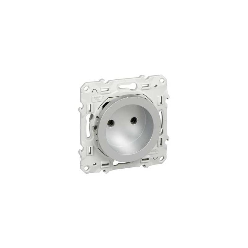 Odace prise de courant 2P à vis connexion rapide SCHNEIDER