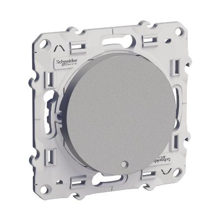 Odace poussoir lumineux 10 A à vis LED bleu 0 15 mA localisation SCHNEIDER