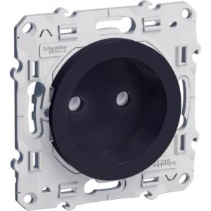 ODACE PRISE DE COURANT 2P ANTHRACITE A VIS CONNEXION RAPIDE SCHNEIDER S540033 2