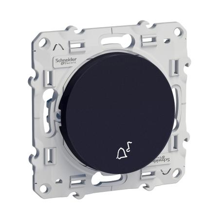 ODACE POUSSOIR ANTHRACITE 10A A FERMETURE SCHNEIDER S540246