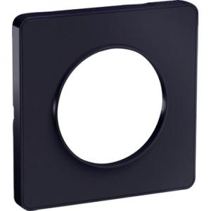 ODACE TOUCH PLAQUE ANTHRACITE 1 POSTE SCHNEIDER S540802