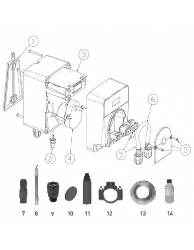 TUBE PERISTALTIQUE POOLEASY TEMPO PROPIL AYAC100152