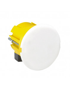 Boîte luminaire Batibox cloisons sèches avec couvercle de finition pour applique d.40mm p.40mm LEGRAND 091988