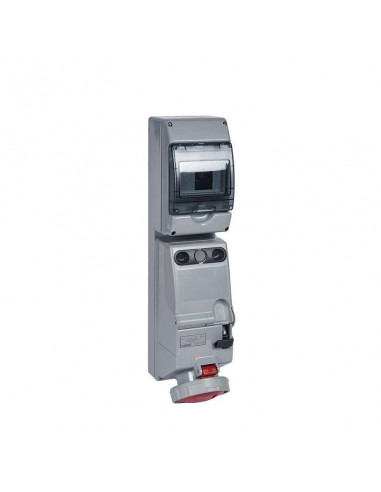 COFFRET + INT.RAIL 3P+N+T 63A 400V LEGRAND 057299