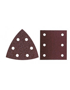 MIX 45 PIÈCES CARRÉ+DELTA GR.60/80/120 VELCRO HIKOKI (HITACHI) 753450 2