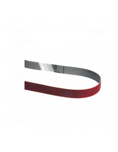 5 Bandes abrasives 13x533 mm pour bois métal (qualité standard) Grain 80 MAKITA P-43343 2