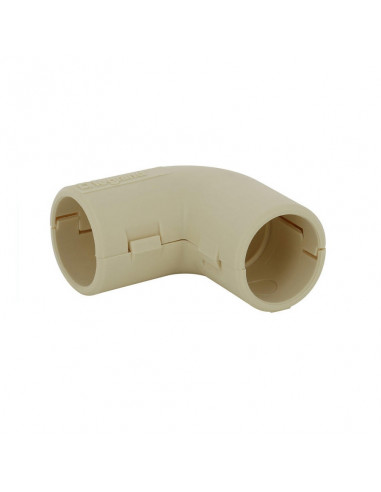 Coude équerre 90° IP40 Ø25mm sable RAL1015 LEGRAND 06224