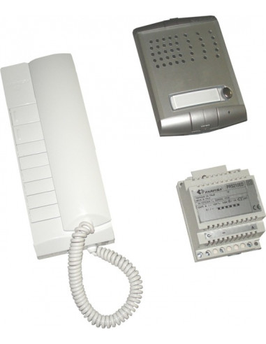 Kit interphone audio EXHITO, montage en encastrée PROFILO