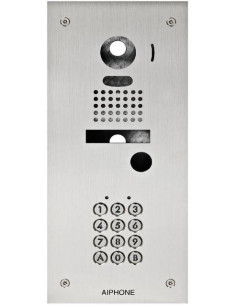 Facade d'adaptation inox avec clavier codé  130220
