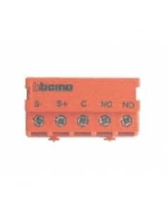 Relais contacts secs NO/NF pour portiers ou gâche émission/rupture ou ventouses BTICINO 346250 2