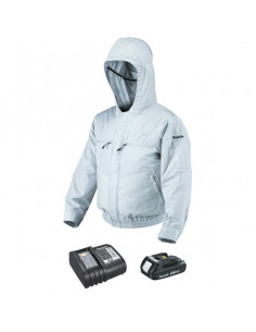 Blouson ventilé 12 CXT / 14,4 / 18 V Li-Ion 1,5 Ah (1 batterie) MAKITA DFJ203ZXL-P