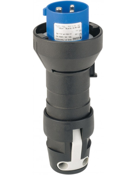 Fiche 16A-2P+T-230V CEAG Crouse-Hinds 55011