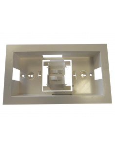Cadre d'encastrement BLANC BOITIER EPSILON LUMINOX LUM10534