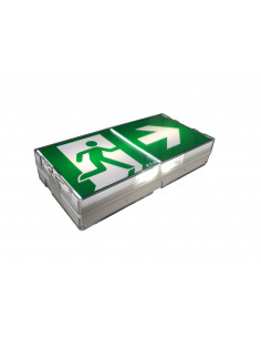 PLANETE JOUR II ADR CGLine+. 45 lm/1h 8lm/5h 100% LEDs. IP43/IK08. LUMINOX LUM17101