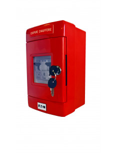 Coffret équipé chaufferie mono IP55 NUGELEC NUG37002