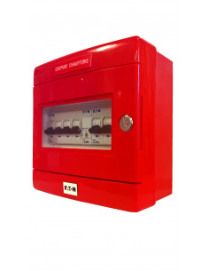 Coffret équipé chaufferie 20A IP55 NUGELEC NUG37003
