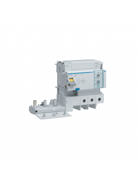 Bloc différentiel 3 Pôles 125A réglable type AC HAGER BTC380E