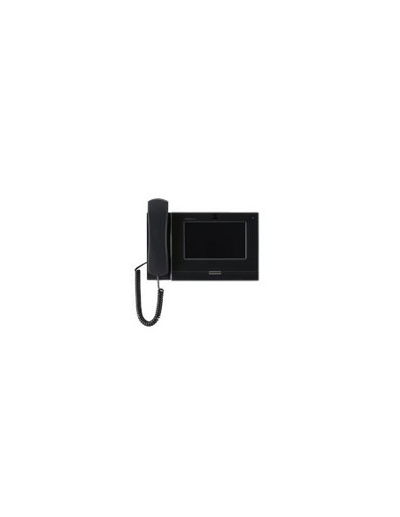 Moniteur noir vidéo IP / SIP écran tactile 7'' avec combiné AIPHONE IXMV7HB 200930