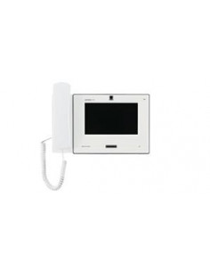 Moniteur blanc vidéo IP / SIP écran tactile 7'' avec combiné AIPHONE IXMV7HW 200929