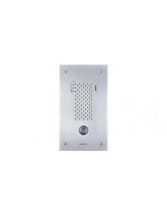 Platine audio encastrée inox 1 BP IP/SIP hauteur 165 mm AIPHONE IXSSA 200940