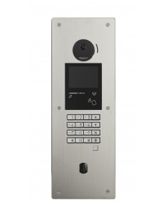 Platine GTDMBLVN avec 6 vis de fixation livrée avec carter d'encastrement AIPHONE GTDMBLVN6 200410