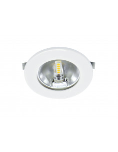 SPOT ENCASTRE POUR MEUBLE S1200 LED 1,8W/3000K BLC ARIC 50770