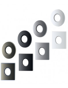 Collerette Noir Mat ronde magnétique pour ONE et ANDRO SOLUM B002MB