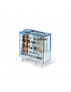 RELAIS CIRCUIT IMPRIME 1RT 12A 230VAC AGNI+5µAU PAS 3,5MM FINDER 007816 2