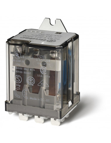 RELAIS DE PUISSANCE FASTON 250 3RT 16A SOUS 250VAC 240VAC FINDER 257150