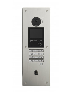 Platine GTDMBLVN avec 6 vis de fixation livrée avec carter d'encastrement AIPHONE GTDMBLVN6 200410 2