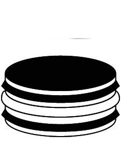 RACCORD MALE/MALE AVEC JOINTS DIAM 125MM ATLANTIC 464058 2