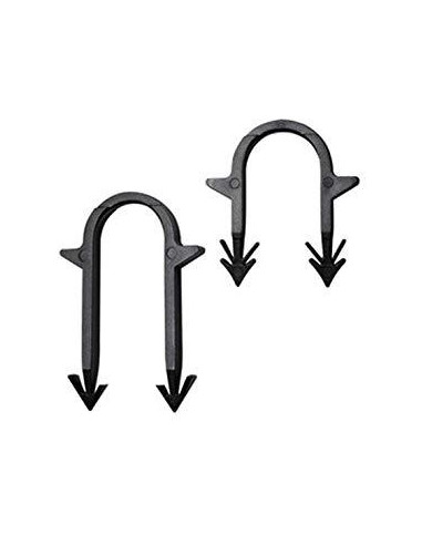 Lot de 100 clips de fixation pour Domocable ATLANTIC 129001