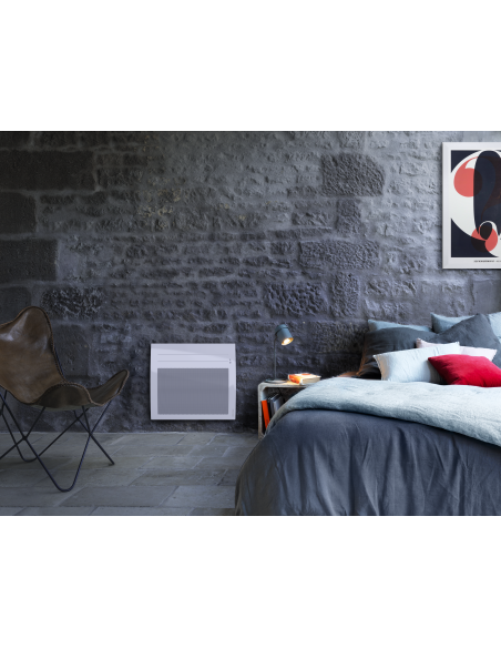 PANNEAU RAYONNANT CONNECTE ET INTELLIGENT TATOU PI CONNECTE HORIZONTAL 1500 W BLANC