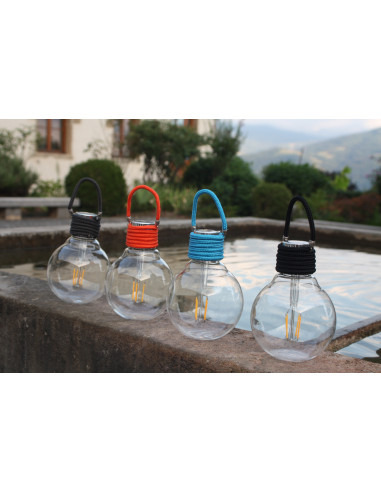 Ampoule LED solaire Color Swing Anthracite WATT & HOME 401250
