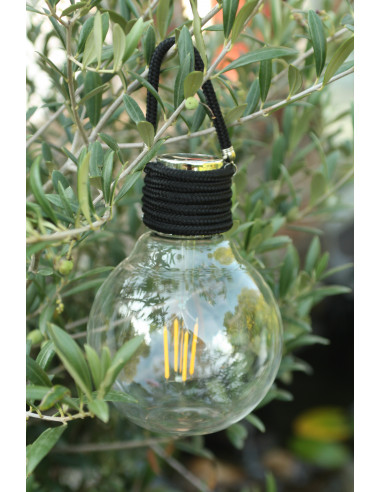 Ampoule LED solaire Color Swing Anthracite WATT & HOME 401250