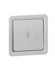 Poussoir inverseur lumineux NO 6A 230V Soliroc IK10 IP55 LEGRAND 077842 2