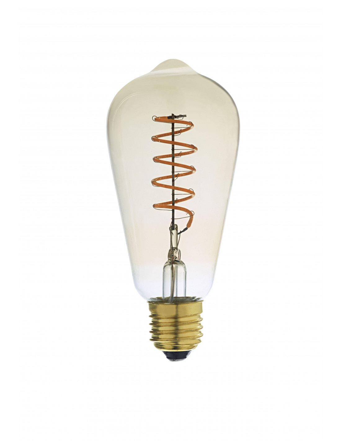 Lampe déco standard E27 LED 4W 2200K 150lm Cl.énerg.A 25000H dimmable  ambrée ARIC 20020