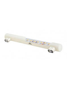 Lampe culots latéraux S14S 500mm Led 8 Watts 2700K 880lumens Cllasse Energie E 35000H ARIC 2872 2