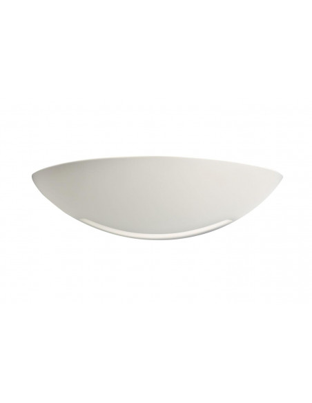 DOMINO Applique Mur plâtre E27 77W max.,demi lune lampe non incl. ARIC 3003