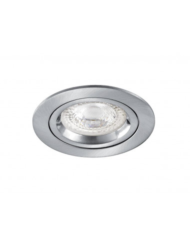 SPEED 50 R 230 Encastré GU10, rond, fixe, nickel, lampe non incl. ARIC 4894