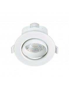 ELODY Encastré Plafond blanc basculant LED intégrée 10 Watts 4000K 1000lm ARIC 50404 2