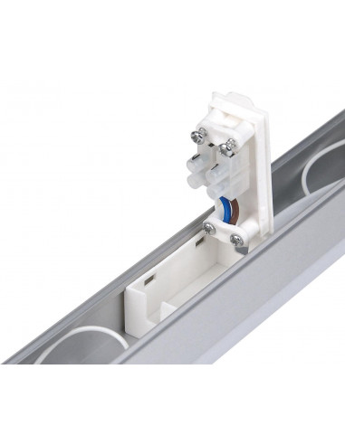 TORI Réglette Meuble lg.585mm IP20, alu, LED intég. 10W 4000K 900lm, a/inter ARIC 50425