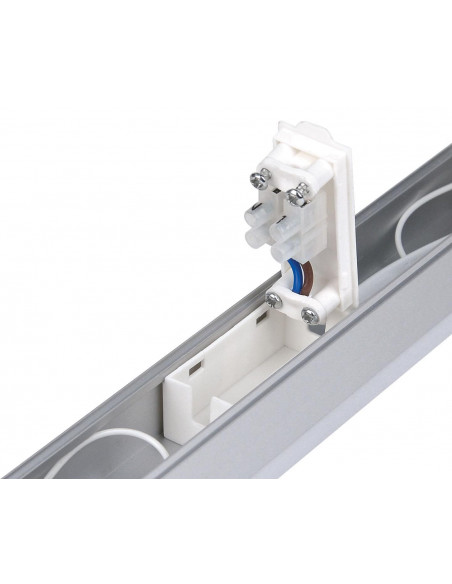 TORI Réglette Meuble lg.350mm IP20, alu, LED intég. 5,5W 4000K 400lm, a/inter ARIC 50426