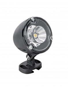 TELO LED Proj. Ext. IP44/67 IK07, noir, angle 36°, LED intég. 3,6W 3500K 240lm ARIC 5058 2
