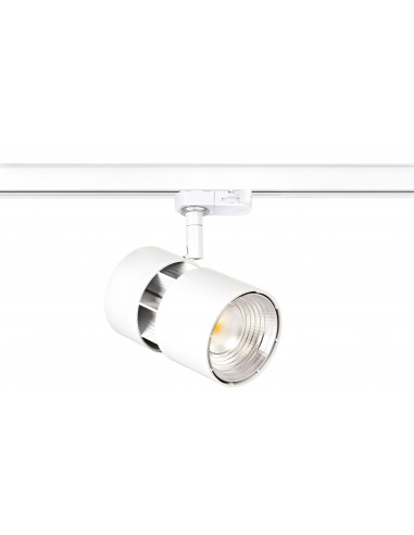 NINETY Proj. Rail 3 all.023, blanc, angle 70°, LED intég. 30W 3000K 3000lm ARIC 50588