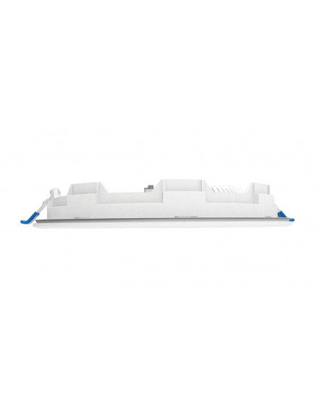 FLAT-ISO Spot Downlight IP20/65 recouvrable fixe blanc Led 13 Watts 1350lm 3000/4000K(CCT) ARIC 50701