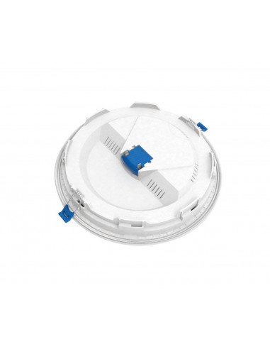 FLAT-ISO Spot Downlight IP20/65 recouvrable fixe blanc Led 13 Watts 1350lm 3000/4000K(CCT) ARIC 50701