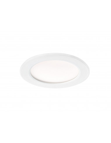 FLAT-ISO Spot Downlight IP20/65 recouvrable fixe blanc Led 13 Watts 1350lm 3000/4000K(CCT) ARIC 50701